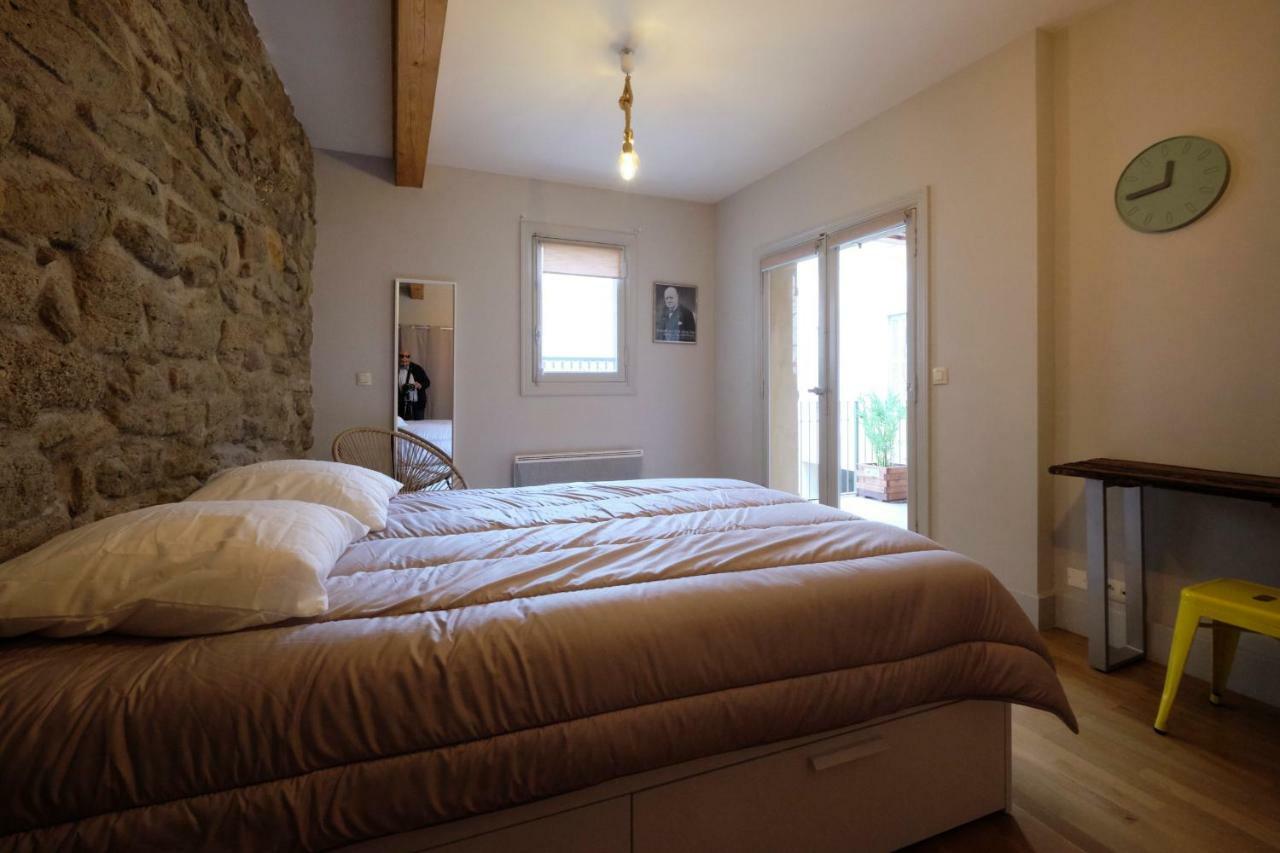Mélina - appartement dans les remparts de la Bastide avec parking et terrasse Carcassonne Extérieur photo