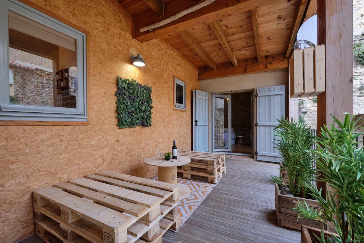 Mélina - appartement dans les remparts de la Bastide avec parking et terrasse Carcassonne Extérieur photo